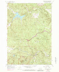 Download a high-resolution, GPS-compatible USGS topo map for Mount Rushmore, SD (1989 edition)