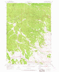 Download a high-resolution, GPS-compatible USGS topo map for Mt Coolidge, SD (1967 edition)