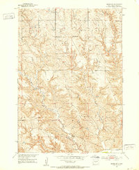 preview thumbnail of historical topo map of Jones County, SD in 1951