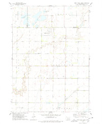 Download a high-resolution, GPS-compatible USGS topo map for Ness Chain Lakes, SD (1978 edition)