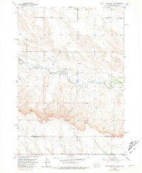 Download a high-resolution, GPS-compatible USGS topo map for New Underwood NW, SD (1981 edition)