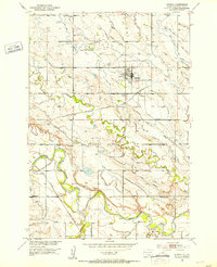 Download a high-resolution, GPS-compatible USGS topo map for Newell, SD (1953 edition)