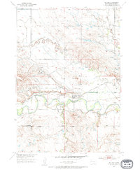 Download a high-resolution, GPS-compatible USGS topo map for Nisland, SD (1953 edition)