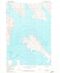preview thumbnail of historical topo map of Dewey County, SD in 1969