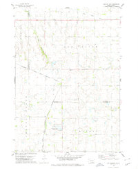 preview thumbnail of historical topo map of Hutchinson County, SD in 1978