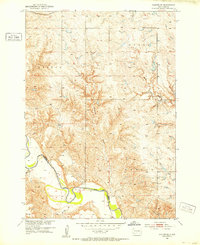 Download a high-resolution, GPS-compatible USGS topo map for Okaton SE, SD (1953 edition)