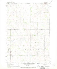 preview thumbnail of historical topo map of Miner County, SD in 1968