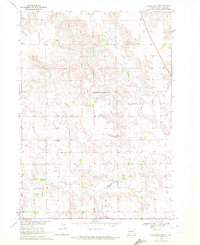 Download a high-resolution, GPS-compatible USGS topo map for Olsonville NW, SD (1972 edition)