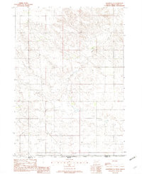 Download a high-resolution, GPS-compatible USGS topo map for Olsonville SE, SD (1982 edition)