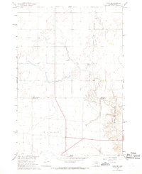 Download a high-resolution, GPS-compatible USGS topo map for Onida SE, SD (1968 edition)