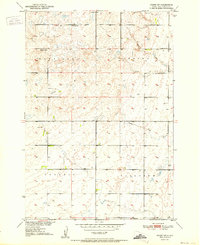 preview thumbnail of historical topo map of Hand County, SD in 1951