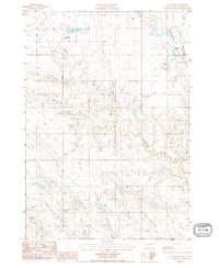 Download a high-resolution, GPS-compatible USGS topo map for Ottumwa, SD (1984 edition)