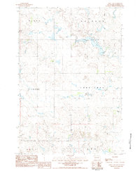 Download a high-resolution, GPS-compatible USGS topo map for Owen Lake, SD (1984 edition)