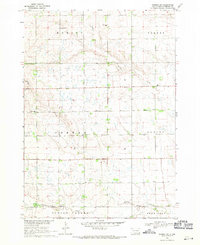 Download a high-resolution, GPS-compatible USGS topo map for Parker SW, SD (1971 edition)