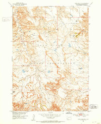 Download a high-resolution, GPS-compatible USGS topo map for Pass Creek NE, SD (1953 edition)