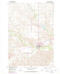 preview thumbnail of historical topo map of Philip, SD in 1953