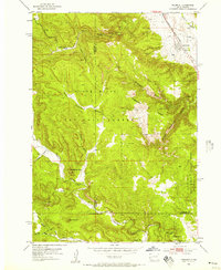 Download a high-resolution, GPS-compatible USGS topo map for Piedmont, SD (1957 edition)