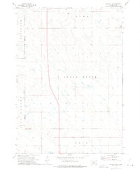 preview thumbnail of historical topo map of Lyman County, SD in 1972