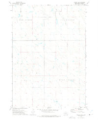 preview thumbnail of historical topo map of Jones County, SD in 1972