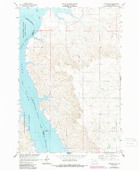 Download a high-resolution, GPS-compatible USGS topo map for Pollock SE, SD (1987 edition)