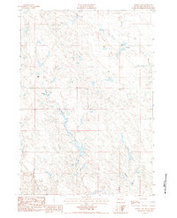Download a high-resolution, GPS-compatible USGS topo map for Powell NW, SD (1984 edition)