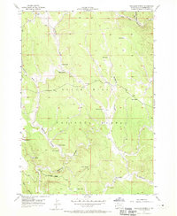 Download a high-resolution, GPS-compatible USGS topo map for Preacher Spring, SD (1970 edition)