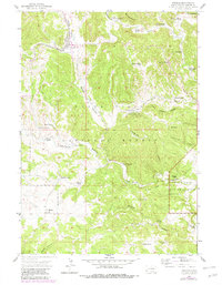 Download a high-resolution, GPS-compatible USGS topo map for Pringle, SD (1979 edition)