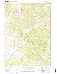 Download a high-resolution, GPS-compatible USGS topo map for Pringle, SD (1979 edition)