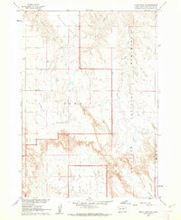 preview thumbnail of historical topo map of Pennington County, SD in 1960