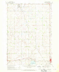 Download a high-resolution, GPS-compatible USGS topo map for Ramona, SD (1970 edition)