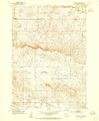 Download a high-resolution, GPS-compatible USGS topo map for Rapid City 1 SW, SD (1954 edition)
