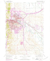 Download a high-resolution, GPS-compatible USGS topo map for Rapid City East, SD (1978 edition)