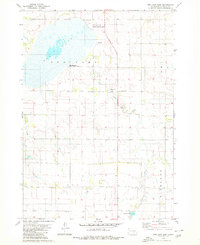 Download a high-resolution, GPS-compatible USGS topo map for Red Lake East, SD (1980 edition)