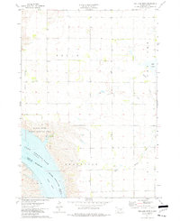 preview thumbnail of historical topo map of Brule County, SD in 1974