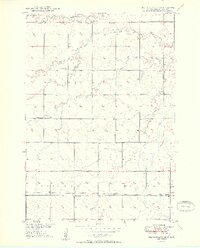 1950 Map of Ree Heights SE