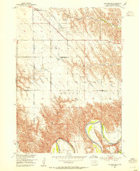 Download a high-resolution, GPS-compatible USGS topo map for Reliance SE, SD (1954 edition)