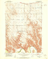 Download a high-resolution, GPS-compatible USGS topo map for Reliance SW, SD (1954 edition)