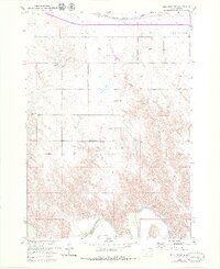 1952 Map of Reliance SW, 1979 Print