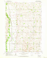 Download a high-resolution, GPS-compatible USGS topo map for Renner, SD (1964 edition)