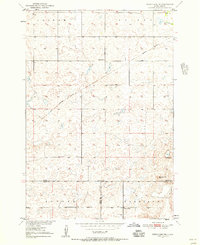 1950 Map of Rezac Lake NE, 1957 Print