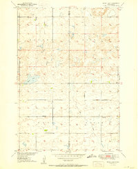 1951 Map of Rezac Lake