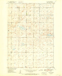 Download a high-resolution, GPS-compatible USGS topo map for Rice Lake, SD (1951 edition)