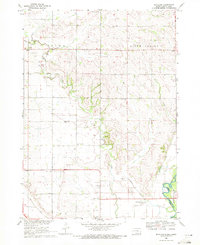 Download a high-resolution, GPS-compatible USGS topo map for Richland, SD (1971 edition)