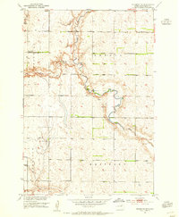 Download a high-resolution, GPS-compatible USGS topo map for Richmond NE, SD (1954 edition)