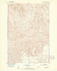 1951 Map of Ridgeview NE, 1953 Print