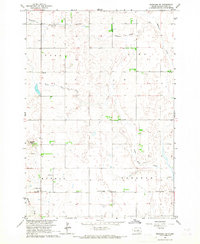 Download a high-resolution, GPS-compatible USGS topo map for Rockham SW, SD (1967 edition)