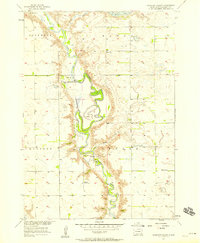 Download a high-resolution, GPS-compatible USGS topo map for Rockport Colony, SD (1958 edition)