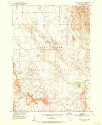 Download a high-resolution, GPS-compatible USGS topo map for Rockyford NW, SD (1953 edition)