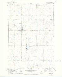 1974 Map of Roscoe, 1978 Print