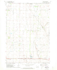 Download a high-resolution, GPS-compatible USGS topo map for Roswell, SD (1973 edition)